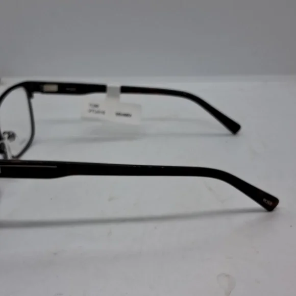 NWT RXABLE MENS TUMI VTU516 Eyeglass Frames Grey/Brown Glasses